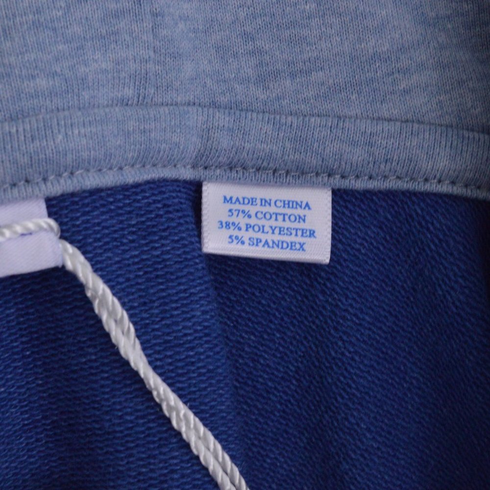NEW Southern Tide Mens Hoodie Pullstring Blue - Picture 5 of 11